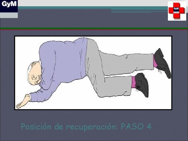 Posición de recuperación: PASO 4 Posición de recuperación: PASO 4