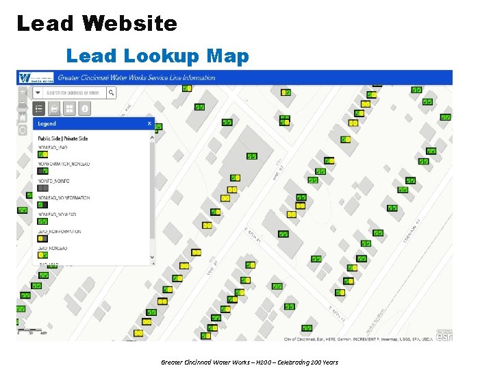 Lead Website Lead Lookup Map Greater Cincinnati Water Works – H 200 – Celebrating