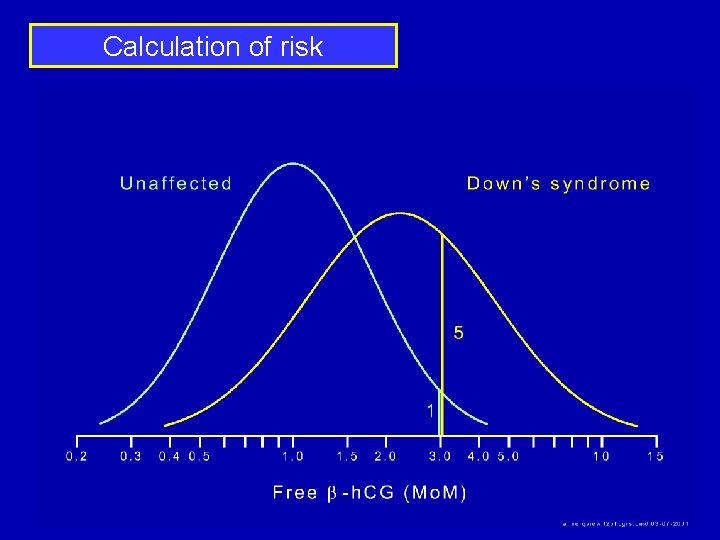 Calculation of risk 
