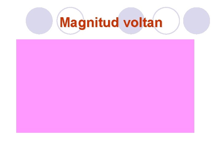 Magnitud voltan 