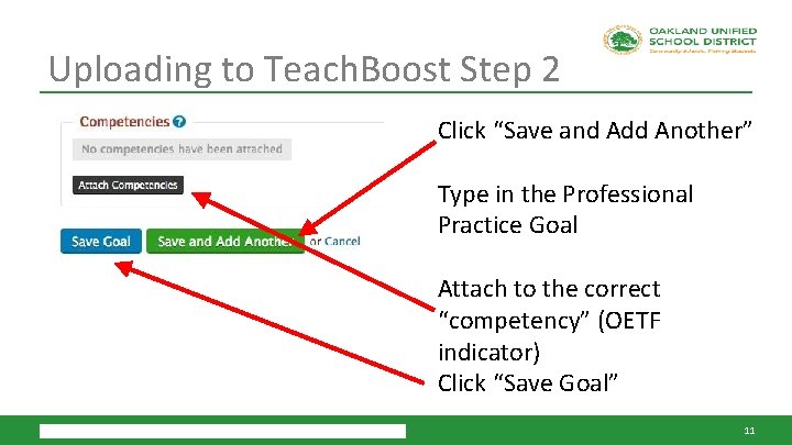 Uploading to Teach. Boost Step 2 Click “Save and Add Another” Type in the