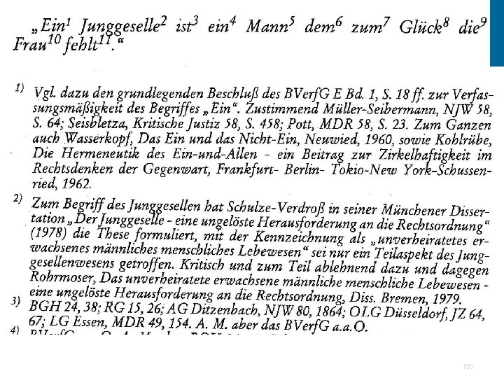Materielle Zitierregeln Schmuckzitate 150 