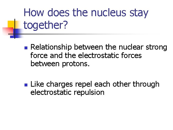 Chemistry review nuclear Segment K: