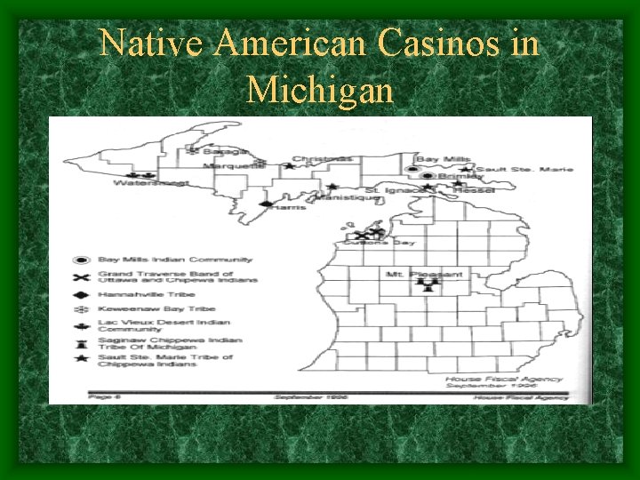 Native American Casinos in Michigan 