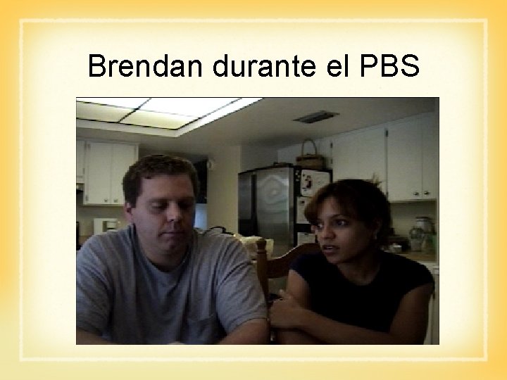 Brendan durante el PBS 