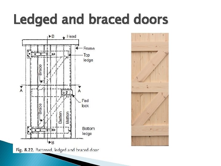Ledged and braced doors 