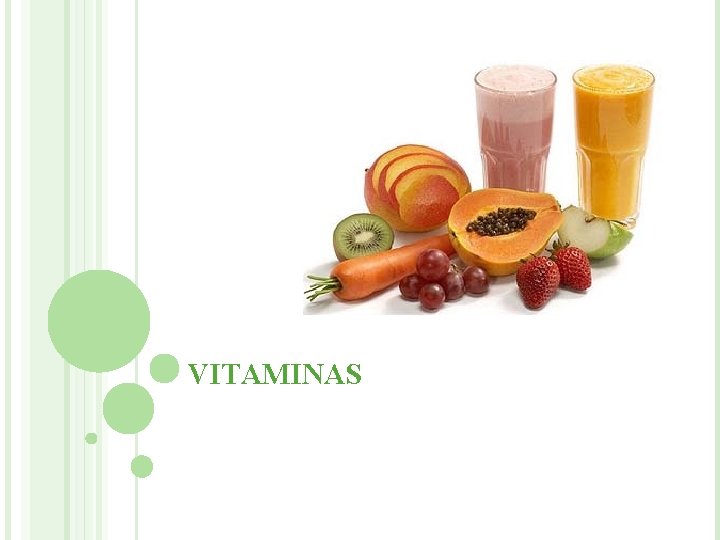 VITAMINAS VITAMINAS