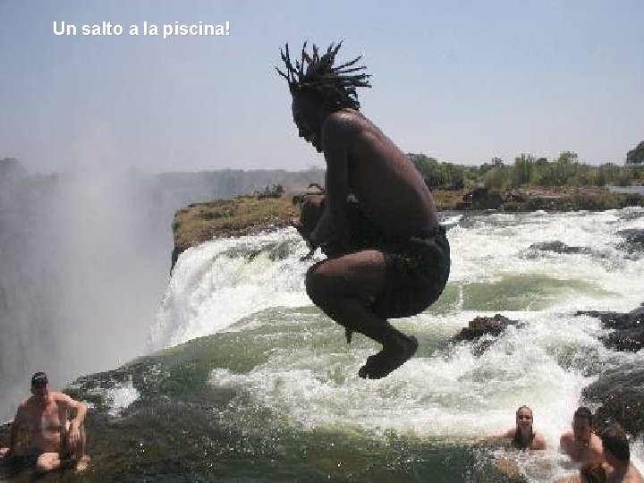 Un salto a la piscina! 