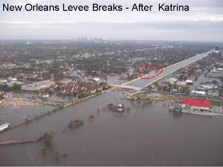 New Orleans Levee Breaks - After Katrina 