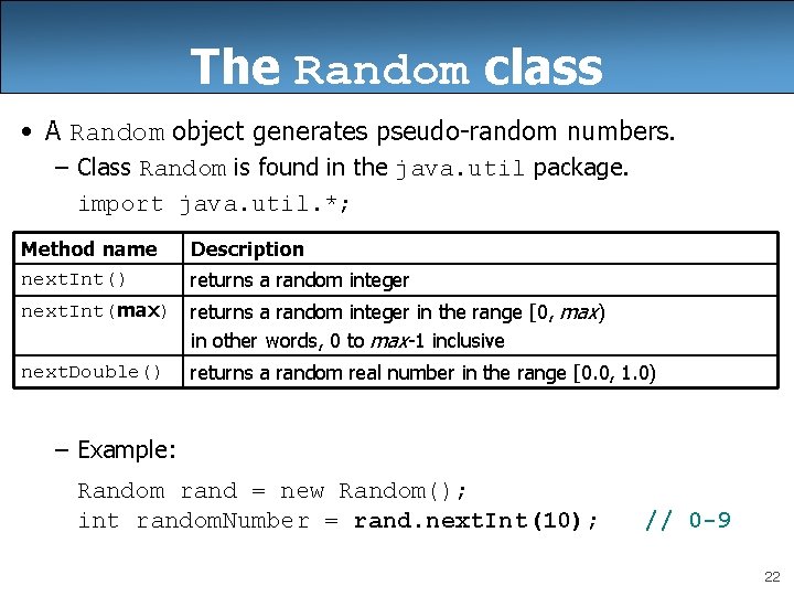 Building Java Programs Chapter 5 Program Logic And