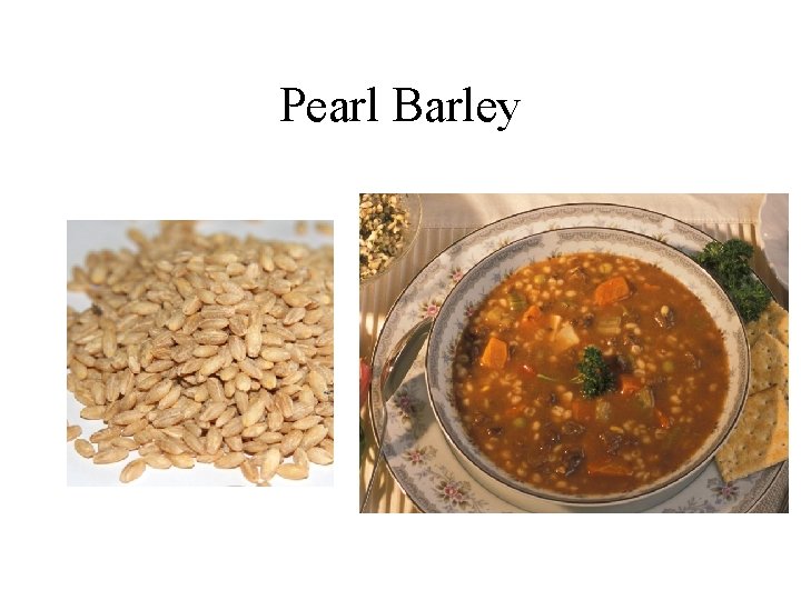 Pearl Barley 