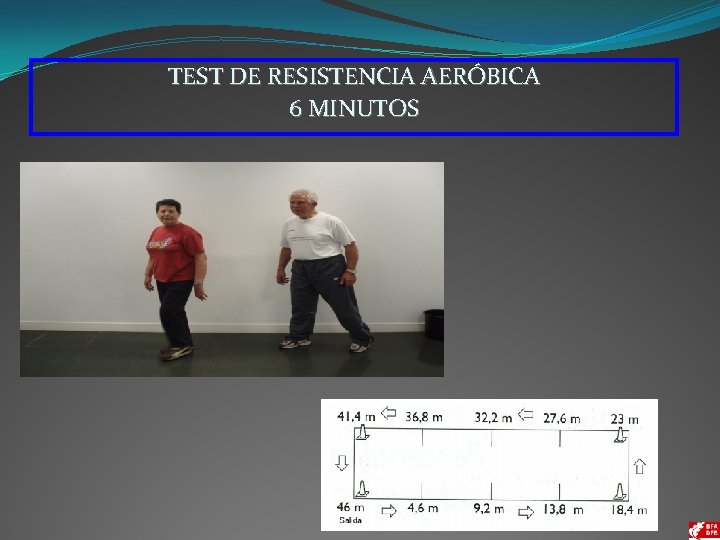 TEST DE RESISTENCIA AERÓBICA 6 MINUTOS 