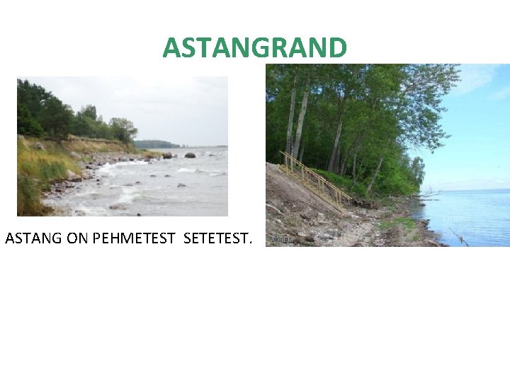 ASTANGRAND ASTANG ON PEHMETEST SETETEST. 