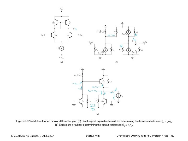 Microelectronic Circuits, Sixth Edition Sedra/Smith Copyright © 2010 by Oxford University Press, Inc. 