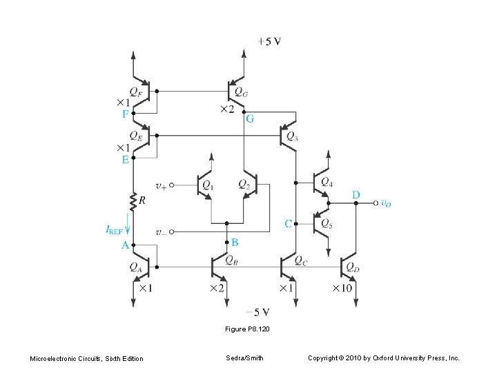 Figure P 8. 120 Microelectronic Circuits, Sixth Edition Sedra/Smith Copyright © 2010 by Oxford