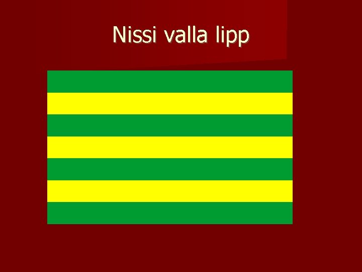 Nissi valla lipp 