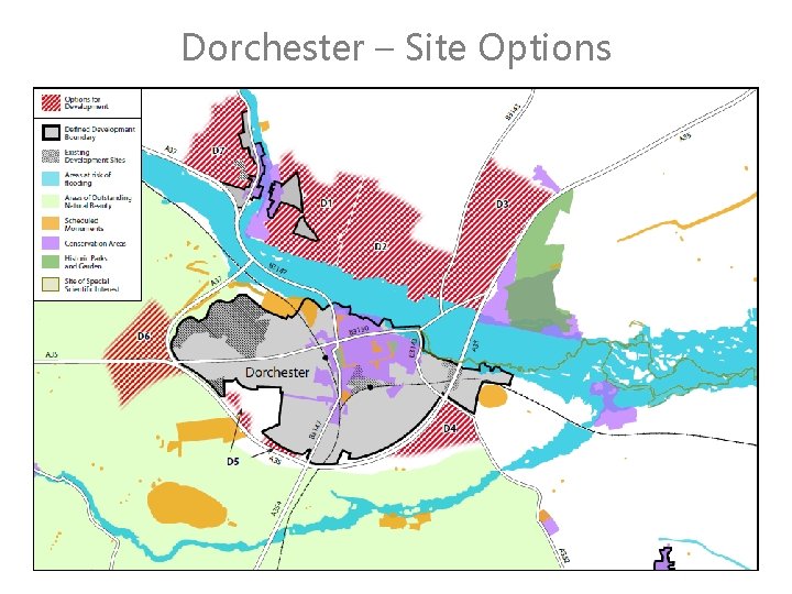 Dorchester – Site Options 