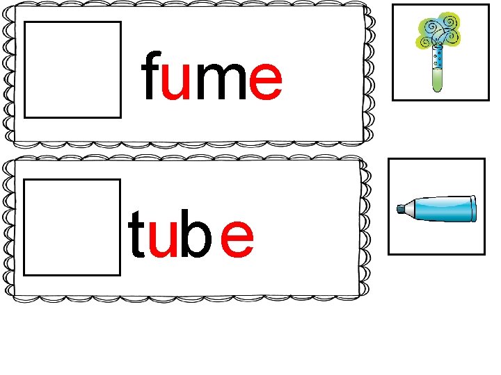 fume tube 