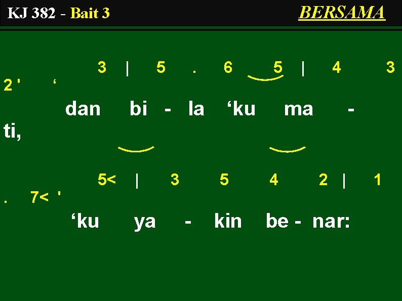 BERSAMA KJ 382 - Bait 3 3 2' | 5 . 6 5 |