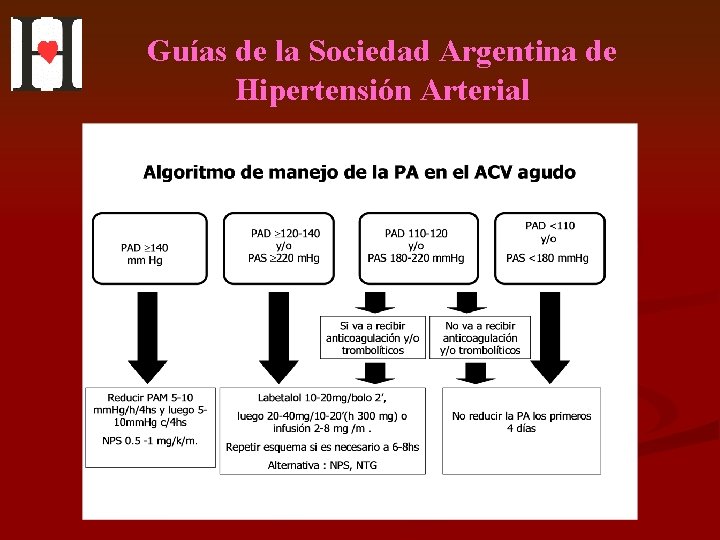 Guías de la Sociedad Argentina de Hipertensión Arterial 