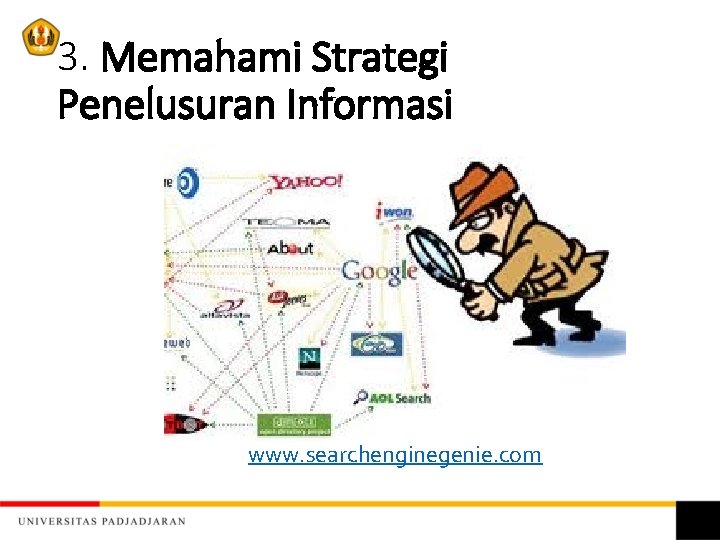 3. Memahami Strategi Penelusuran Informasi www. searchenginegenie. com 