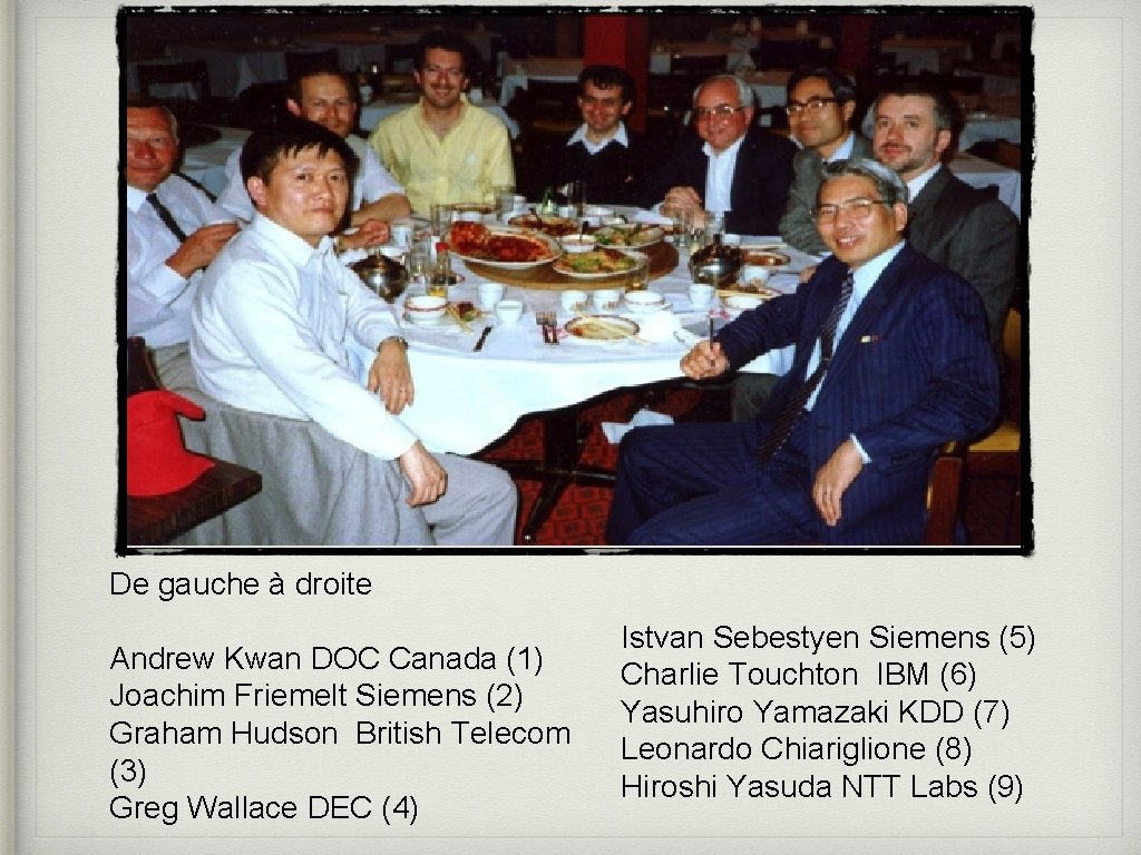 De gauche à droite Andrew Kwan DOC Canada (1) Joachim Friemelt Siemens (2) Graham De gauche à droite Andrew Kwan DOC Canada (1) Joachim Friemelt Siemens (2) Graham