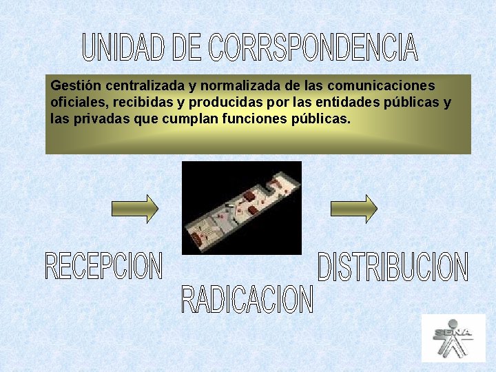 Gestión centralizada y normalizada de las comunicaciones oficiales, recibidas y producidas por las entidades