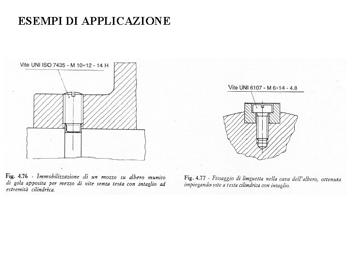 ESEMPI DI APPLICAZIONE 