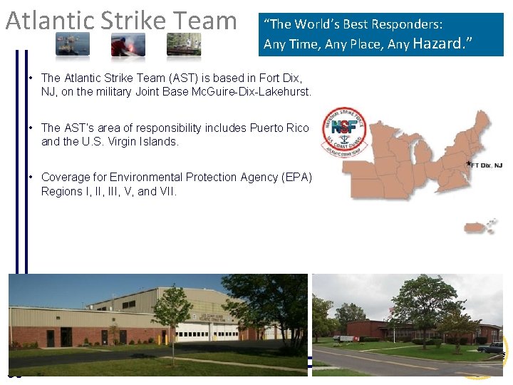 Atlantic Strike Team “The World’s Best Responders: Any Time, Any Place, Any Hazard. ”