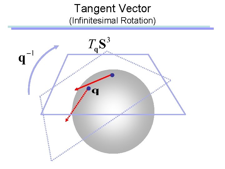 Tangent Vector (Infinitesimal Rotation) 