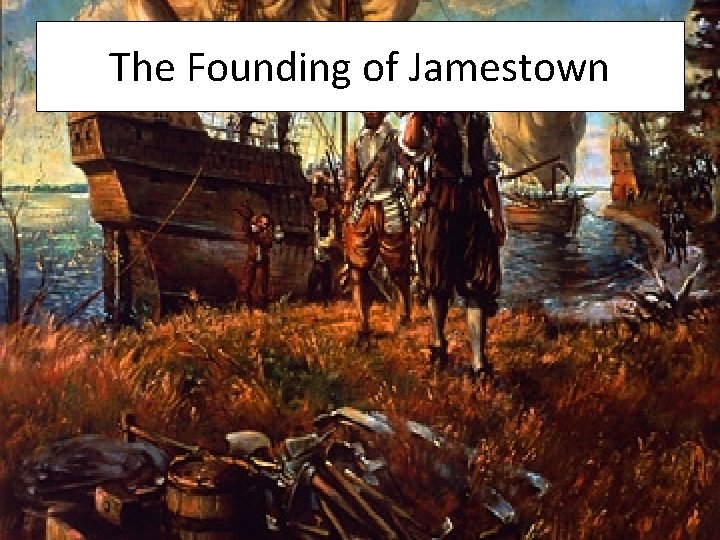 The Founding of Jamestown 