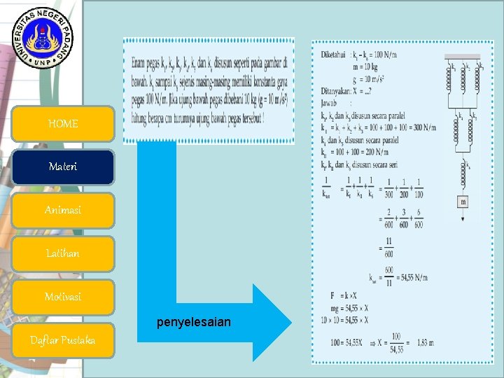 HOME Materi Animasi Latihan Motivasi penyelesaian Daftar Pustaka 