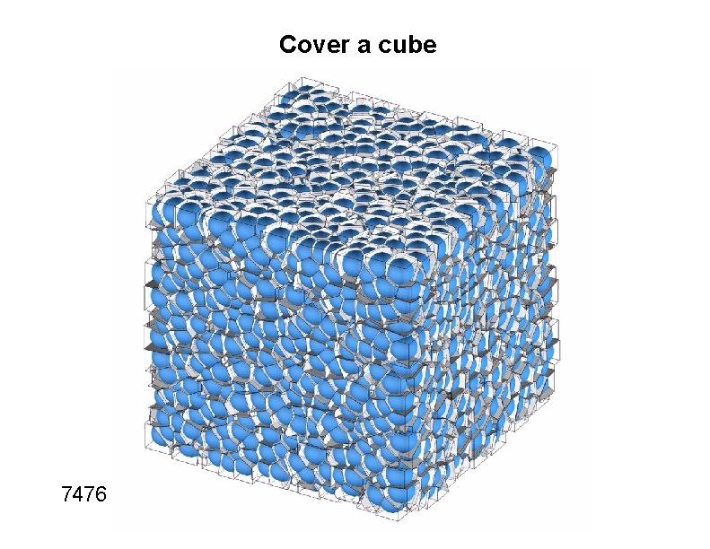 Cover a cube 7476 