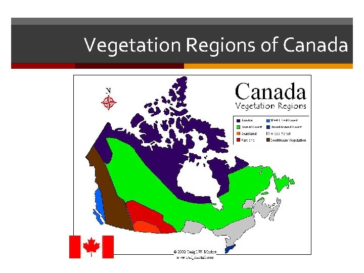 Vegetation Regions of Canada 