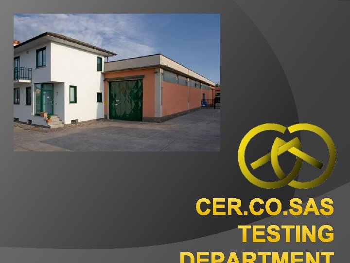 CER. CO. SAS TESTING 