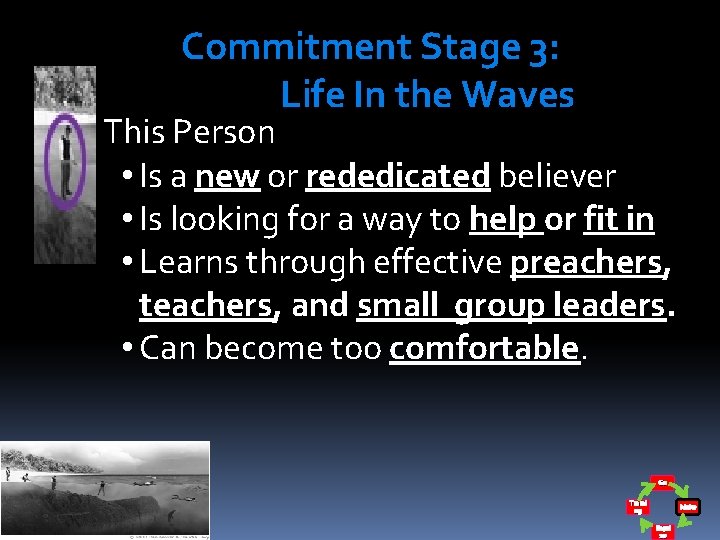Commitment Stage 3: Life In the Waves This Person • Is a new or