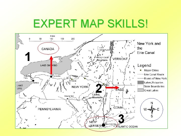 EXPERT MAP SKILLS! 1 2 3 