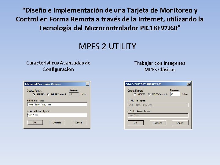 “Diseño e Implementación de una Tarjeta de Monitoreo y Control en Forma Remota a