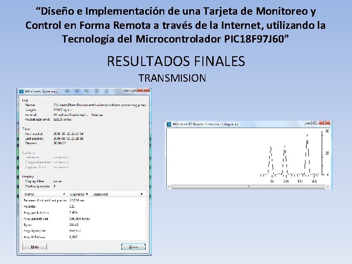 “Diseño e Implementación de una Tarjeta de Monitoreo y Control en Forma Remota a