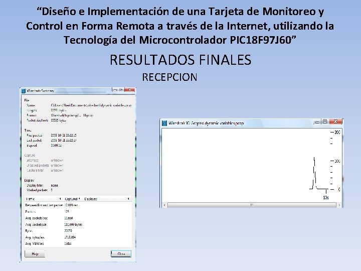 “Diseño e Implementación de una Tarjeta de Monitoreo y Control en Forma Remota a