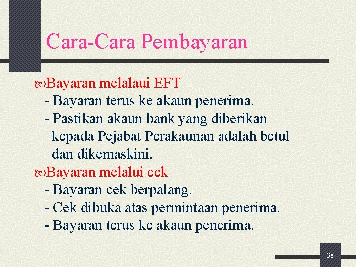 Pengenalan Kepada Perakaunan Bayaran Kerajaan Oleh Aida Syahira