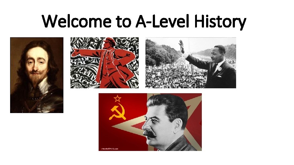 Welcome to A-Level History 