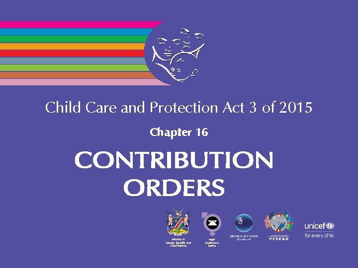 Child Care and Protection Act 3 of 2015 Chapter 16 Ministry of Gender Equality