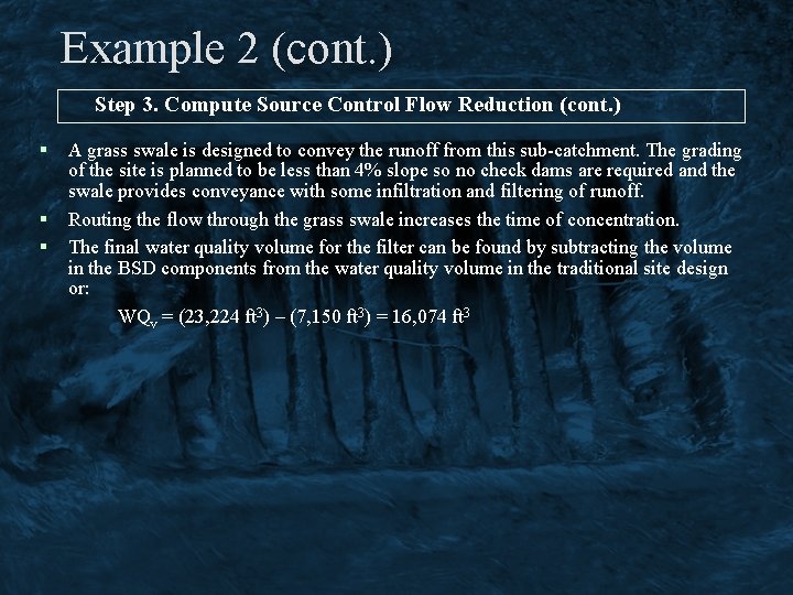 Example 2 (cont. ) Step 3. Compute Source Control Flow Reduction (cont. ) §