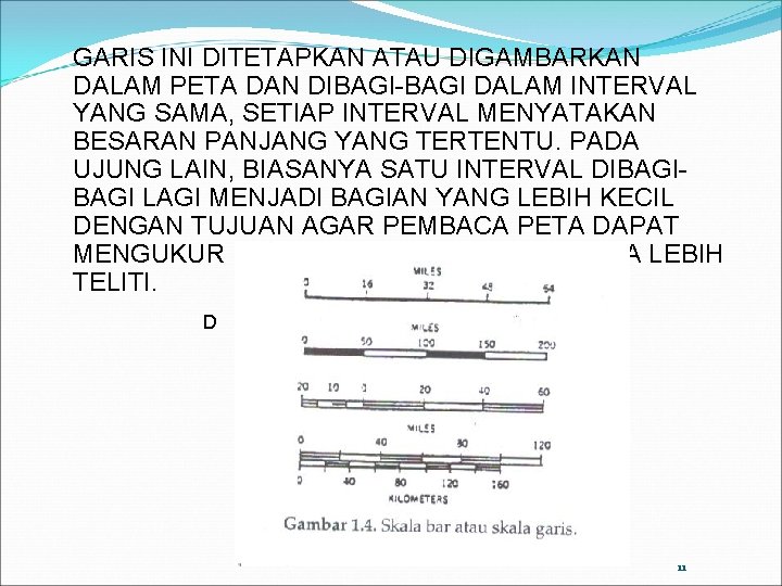 GARIS INI DITETAPKAN ATAU DIGAMBARKAN DALAM PETA DAN DIBAGI-BAGI DALAM INTERVAL YANG SAMA, SETIAP