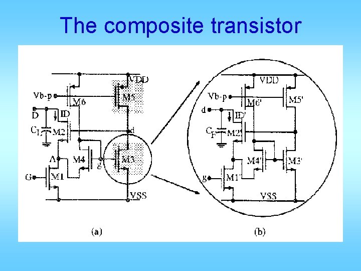 The composite transistor 