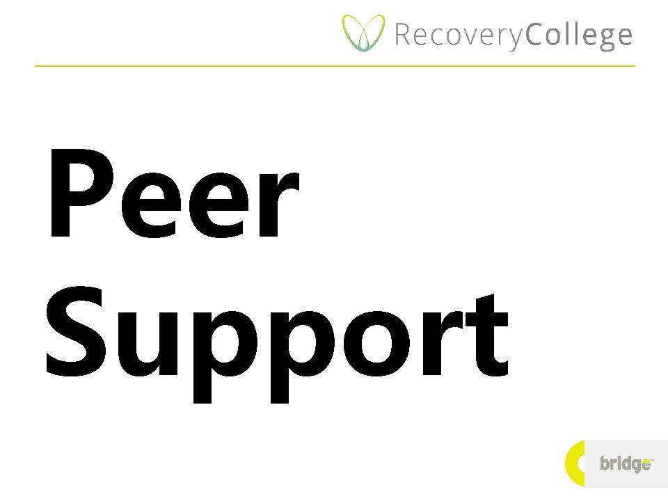 Peer Support 