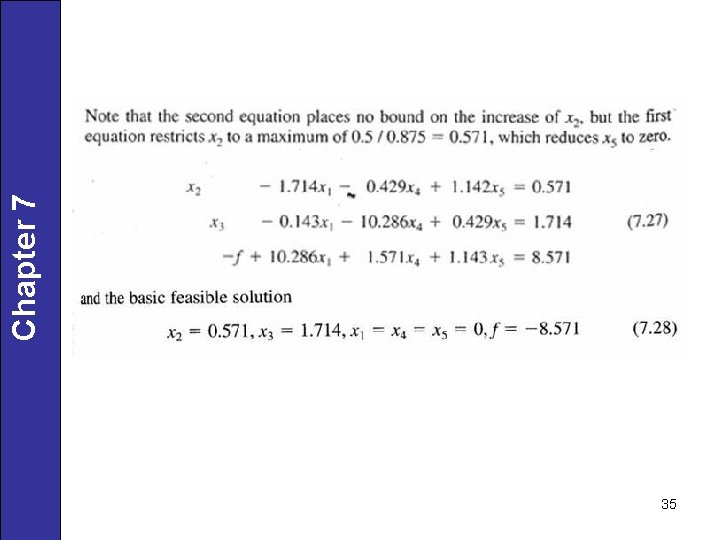 35 Chapter 7 