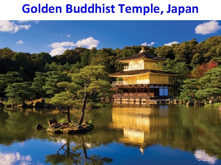 Golden Buddhist Temple, Japan 