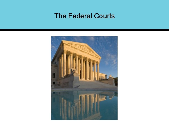 The Federal Courts 